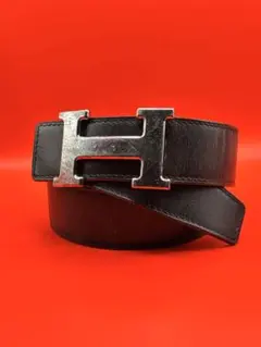 【ジャンク品】Hermès メンズ リバーシブルベルトです。のサムネイル