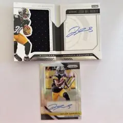 NFL panini Jaylen Samuels オートグラフカード セット