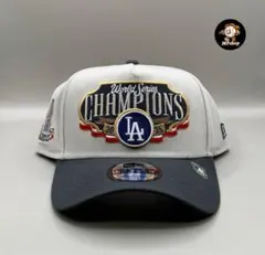 ドジャース　2025 ワールドチャンピオン　選手着用　キャップLA