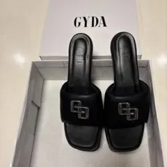 GYDA 厚底サンダル ブラック Mサイズのサムネイル