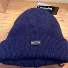 新品　ニットキャップ　3M ネイビー　シンサレートのサムネイル