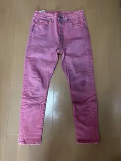 バックラッシュ コットンストレッチ＋リザード ストレート RED - メルカリ