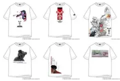【新品】マクロスΔワルキューレライブ2017ユニホーム風TシャツM(白黒セット) 新品】マクロスΔワルキューレライブ2017ユニホーム風TシャツM(白黒