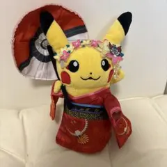 ポケモンセンター　ピカチュウ 京都限定　ぬいぐるみ