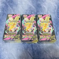 ポケモンカードゲーム 未開封シュリンク付き MEGAドリームex 3個