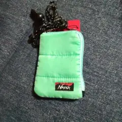 NANGA ミントグリーン コインケース