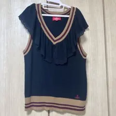 Vivienne Westwood ニットベスト フリルのサムネイル