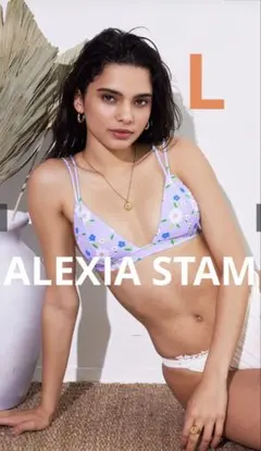 新品未使用⭐︎アリシアスタン 水着L パープル　ビキニL ALEXIASTAM