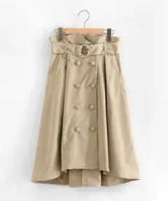 【MAJESTIC LEGON】上品レディなフレアミディスカート　「F269