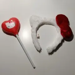 ハローキティ カチューシャとバルーンセット