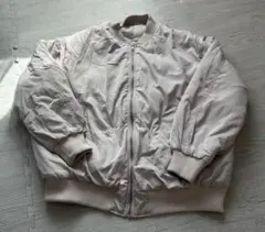 ボンバージャケット アイボリー