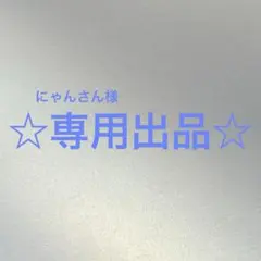にゃんさん様☆専用出品☆