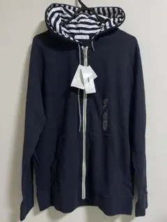 Right-on ネイビー パーカー 新品タグ付き
