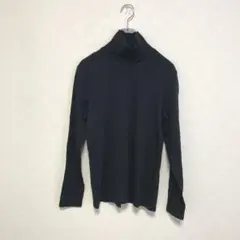 UNIQLO 新品未使用　コットンフライス　タートルネックT 【L】