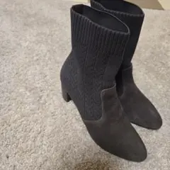 REGAL ダークグレー サイドゴアブーツ 24cm