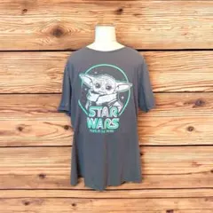 スター・ウォーズ グレー Tシャツ グローグー