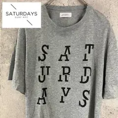 【美品】Saturdays NYC サタデーズサーフニューヨーク　プリントtee