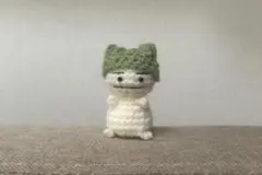 くまぞう。（ねこみみ帽子 黄緑ver.）