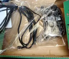 Switchコントローラ　ニンテンドースイッチコントローラー　スケルトンクリア