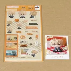 ヒロアカ るかっぷ すなっぷカード コラージュシール 爆豪勝己
