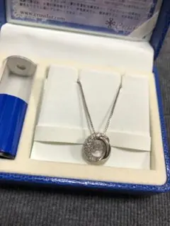 美品　クロスフォー ダンシングストーン ネックレス