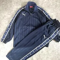 プーマ pumaジャージ 上下セット 大きいロゴ　セットアップ　美品　プージャー