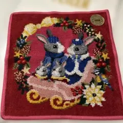 新品 フェイラー テイルオブバニー ウィンター ハンカチ うさぎ ラブラリーのサムネイル