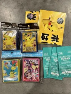 デッキシールド　まとめ売り 新品】【未開封】ポケカ デッキシールド 9種まとめ売り - メルカリ