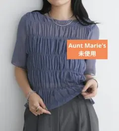 メニーシャーリングハーフスリーブトップス Aunt Marie'sのサムネイル
