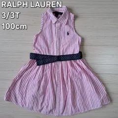 Polo Ralph Lauren 3/3T 100cm ノースリーブワンピース