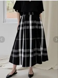 【即日発送可能◎】fifth チェックロングフレアスカート