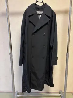 GU ブラック オーバーサイズトレンチコート XL