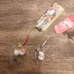 【レア】ご当地キティ　ストラップ　横浜 厚木