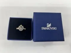 Swarovski クラシックリング ゴールドシルバー
