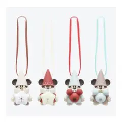 リルリンリン 2025 カプセルトイ ディズニー 4種 コンプリートセット