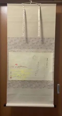 佐藤良一「金魚」紙本 肉筆 掛軸 共箱 日本画 金箔散し 38 佐藤良一「金魚」紙本 肉筆 掛軸 共箱 日本画 金箔散し 38 - メルカリ