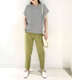 新品未使用 グローバルワーク ウツクシルエットパンツ