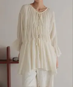 LOWRYSFARM ヨウリュウシャーリング ブラウス