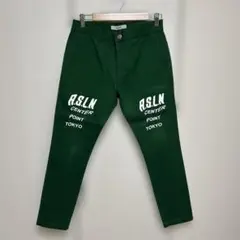 RUSSELUNO ラッセルノ ストレッチ パンツ グリーン　サイズ4