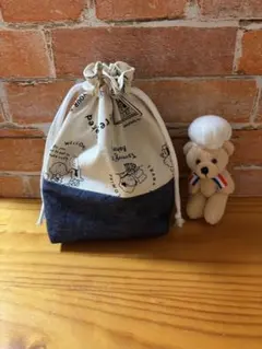 更に値下げしました！ハンドメイドコップ袋巾着