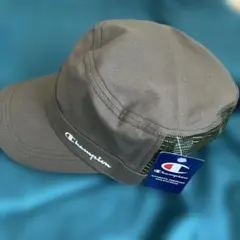 【新品】チャンピオン　キャップ　サイズ58 カーキ　キャンプ　アウトドア