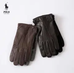 ポロラルフローレン レザーグローブ