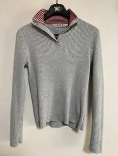 ラルフローレンPolo Jeans Co. グレー リブセーター 長袖