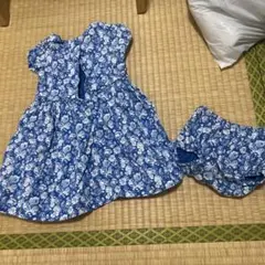 RALPH LAUREN ベビーワンピース ブルマセットのサムネイル