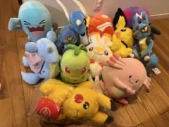 プレミア ポケットモンスター ぬいぐるみ ビッグサイズのみ 10点まとめ