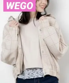WEGO/ボリュームポケットビッグシルエットブルゾンのサムネイル