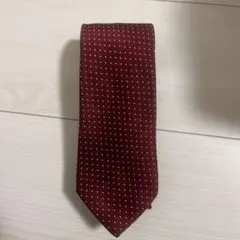 ポールスミス ワインレッド ドット柄 ネクタイ
