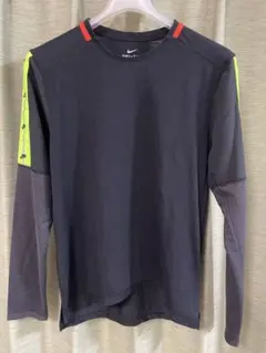 NIKE ナイキ DRI-FIT メンズ 長袖スポーツウェア ブラック Sサイズ