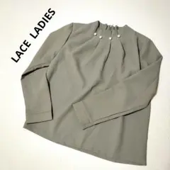 LACE LADIES　レースレディース　パールボタン　プルオーバーのサムネイル