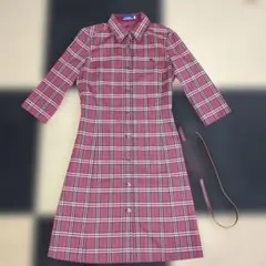 BURBERRY BLUE LABEL ノバチェック　ワンピース 38